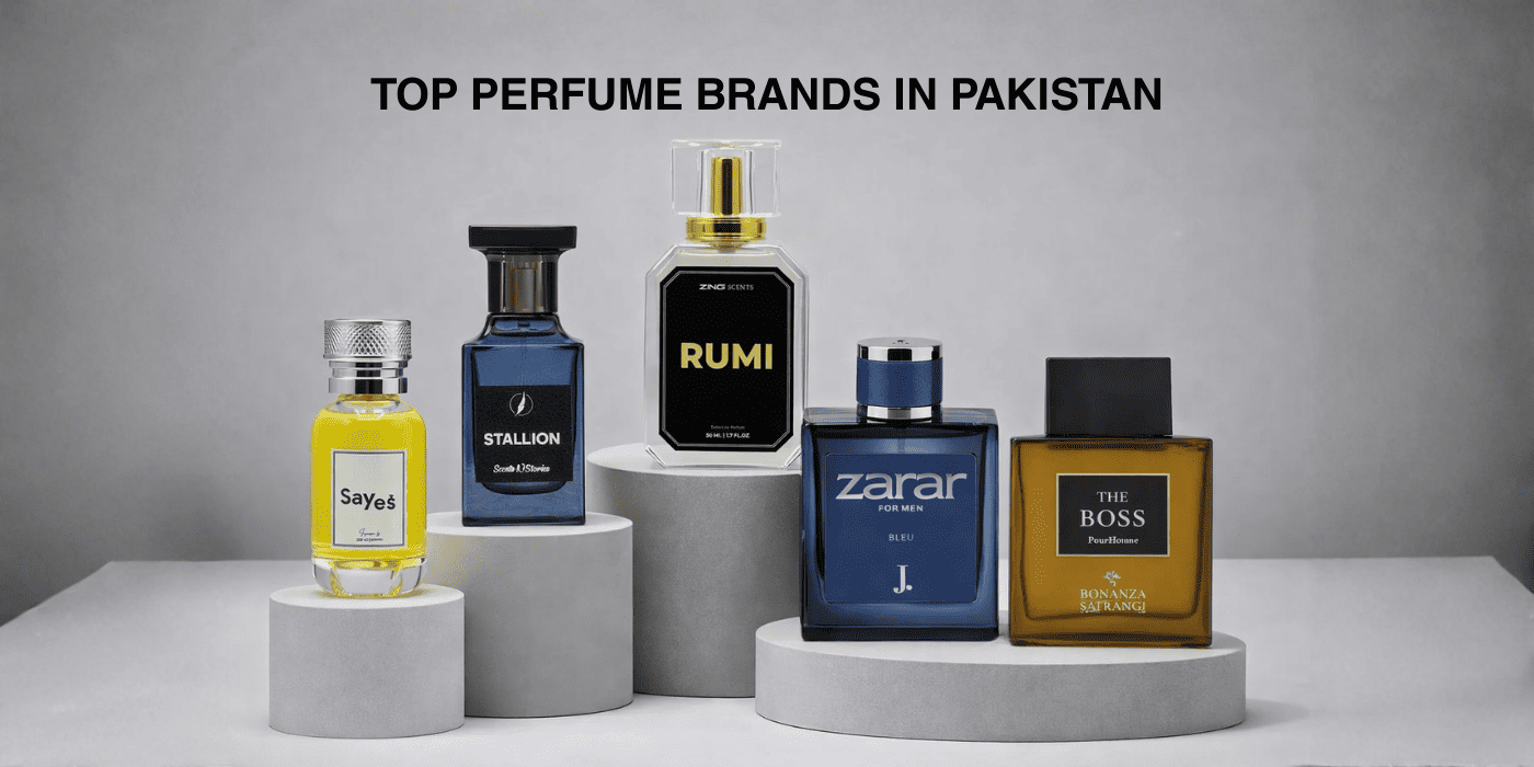 Which top perfume brands in Pakistan offer long-lasting fragrances?