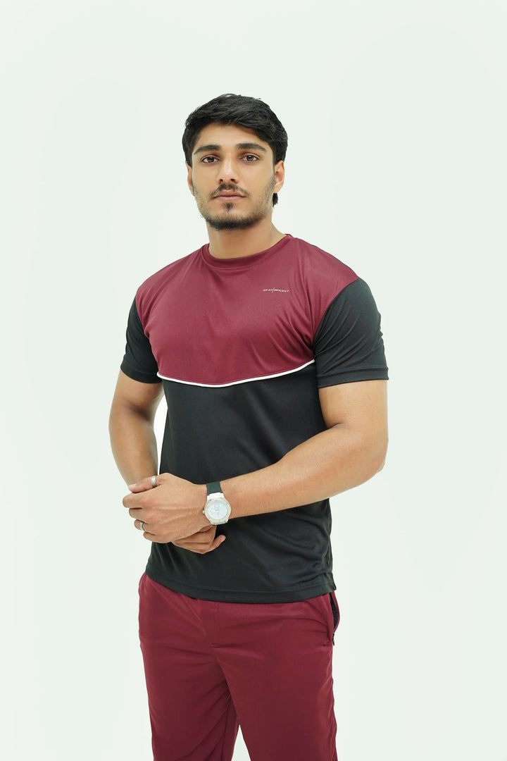 Maroon & Black (Tracksuit)