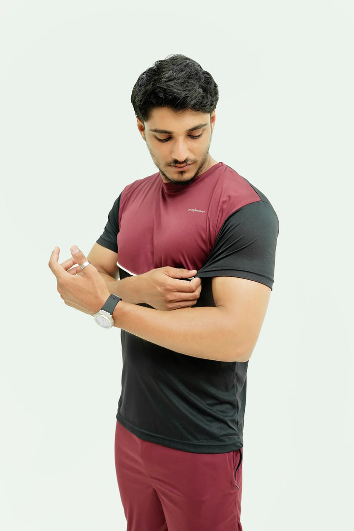 Maroon & Black (Tracksuit)