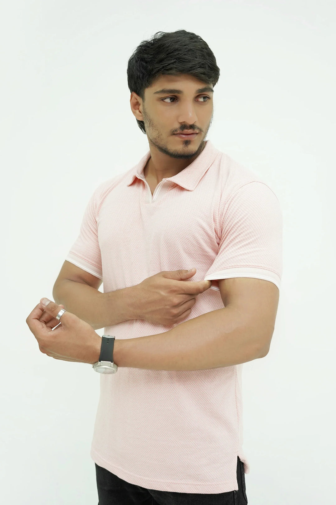 Mesh Polo Shirt – Tonal Edition