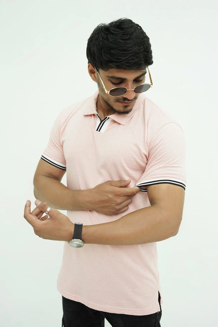 Mesh Polo Shirt – Contrast Edition