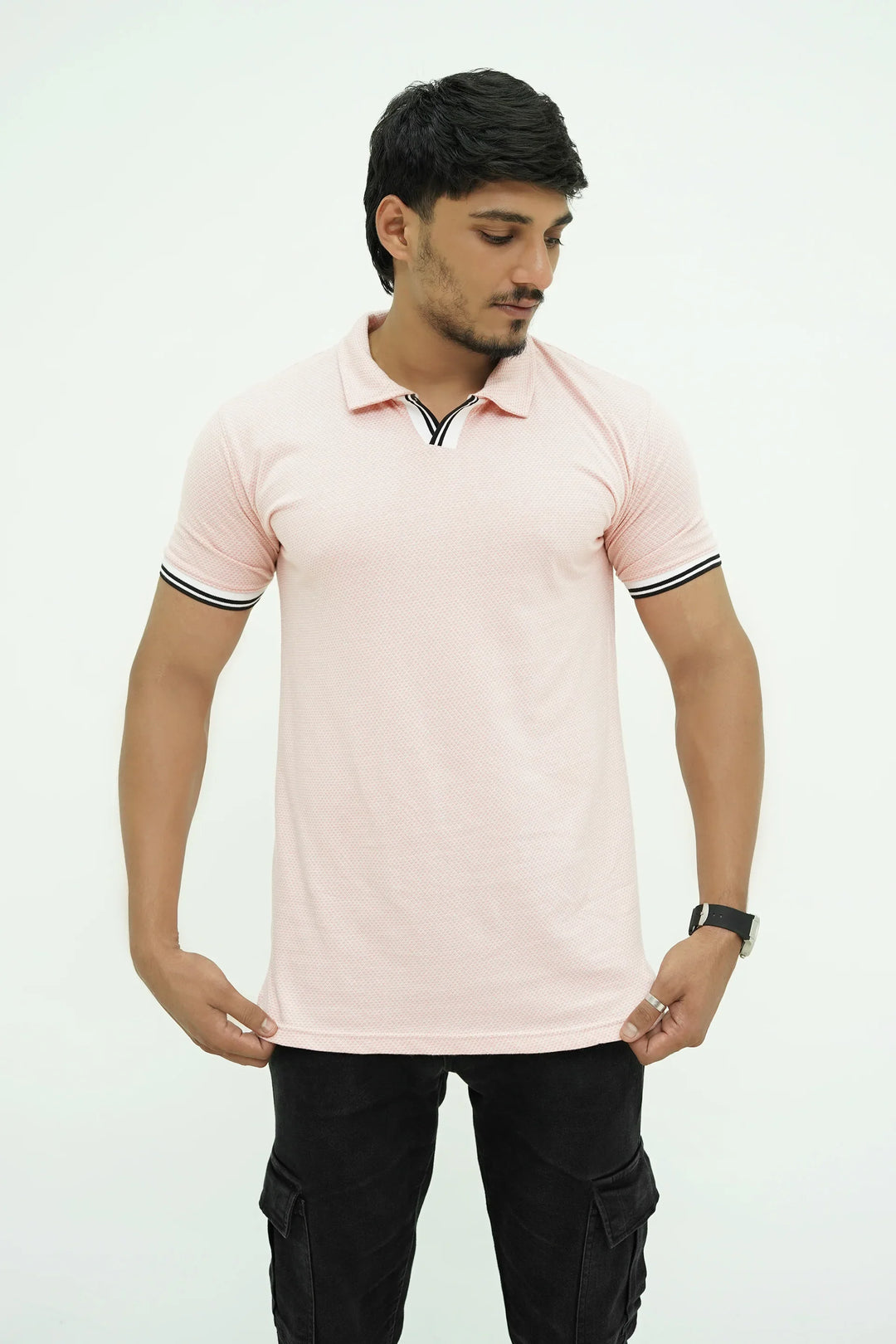 Mesh Polo Shirt – Contrast Edition