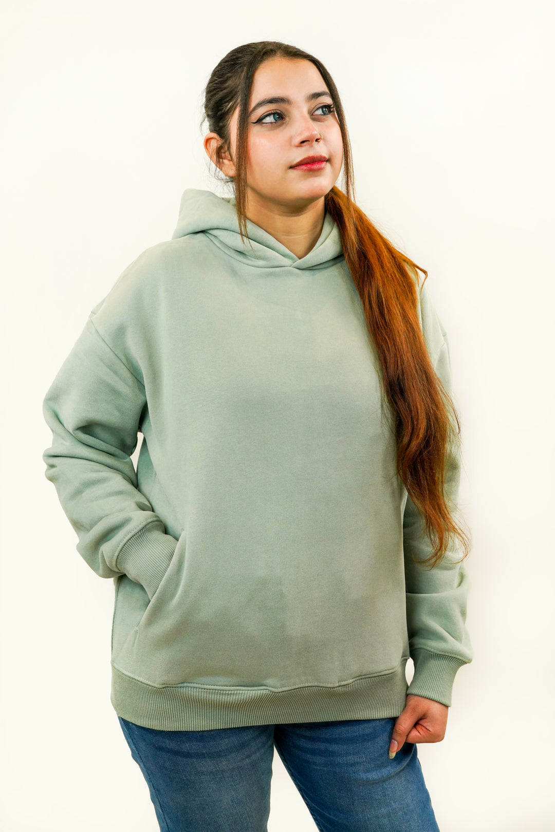 Ultra Premium Oversize Hoodie -Sage