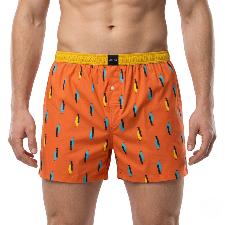 Penguin yellow Belt Boxer