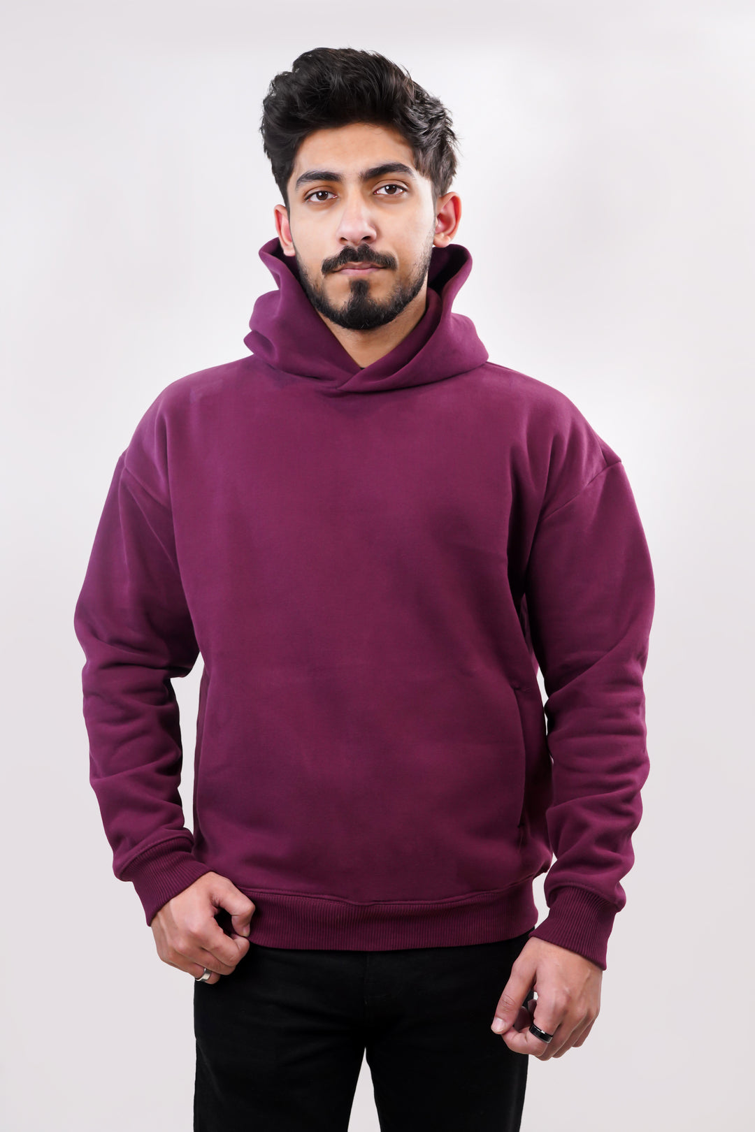 Ultra Premium Oversize Hoodie - Maroon