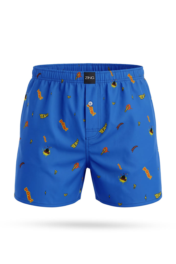 Boom Blue Boxer