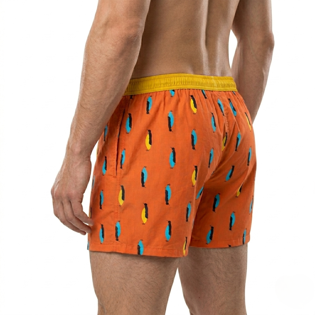 Penguin yellow Belt Boxer