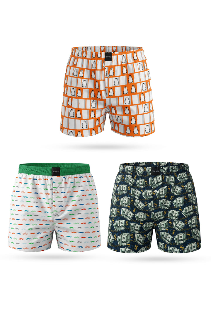 PACK OF 3 - FLARE Boxers