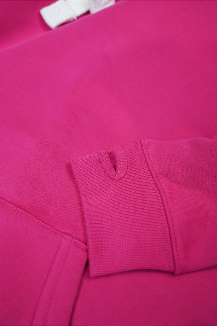 Ultra Premium Comfort Hoodie -  Honey Suckle with white rope