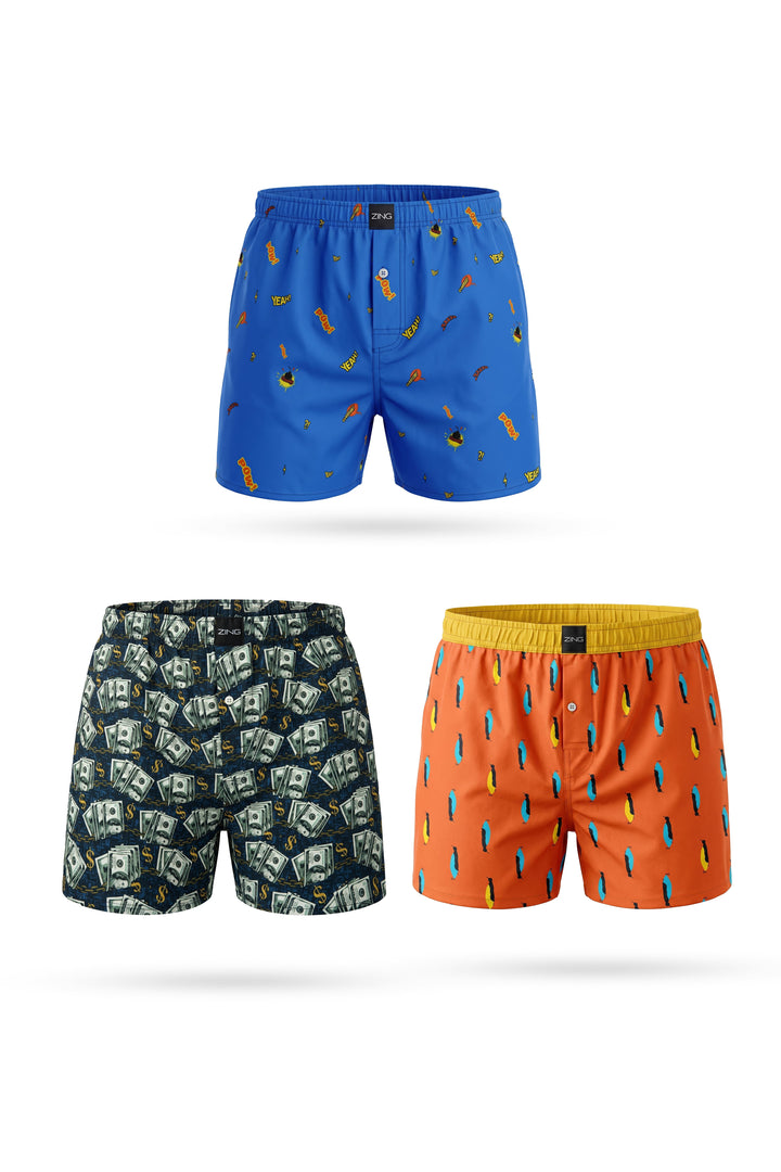 PACK OF 3 - WILDHUNT Boxers