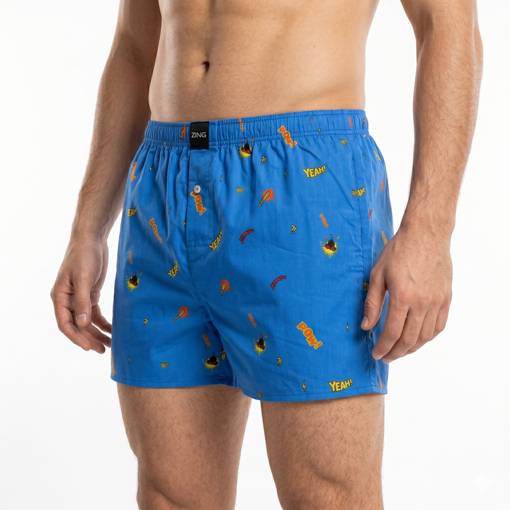 Boom Blue Boxer