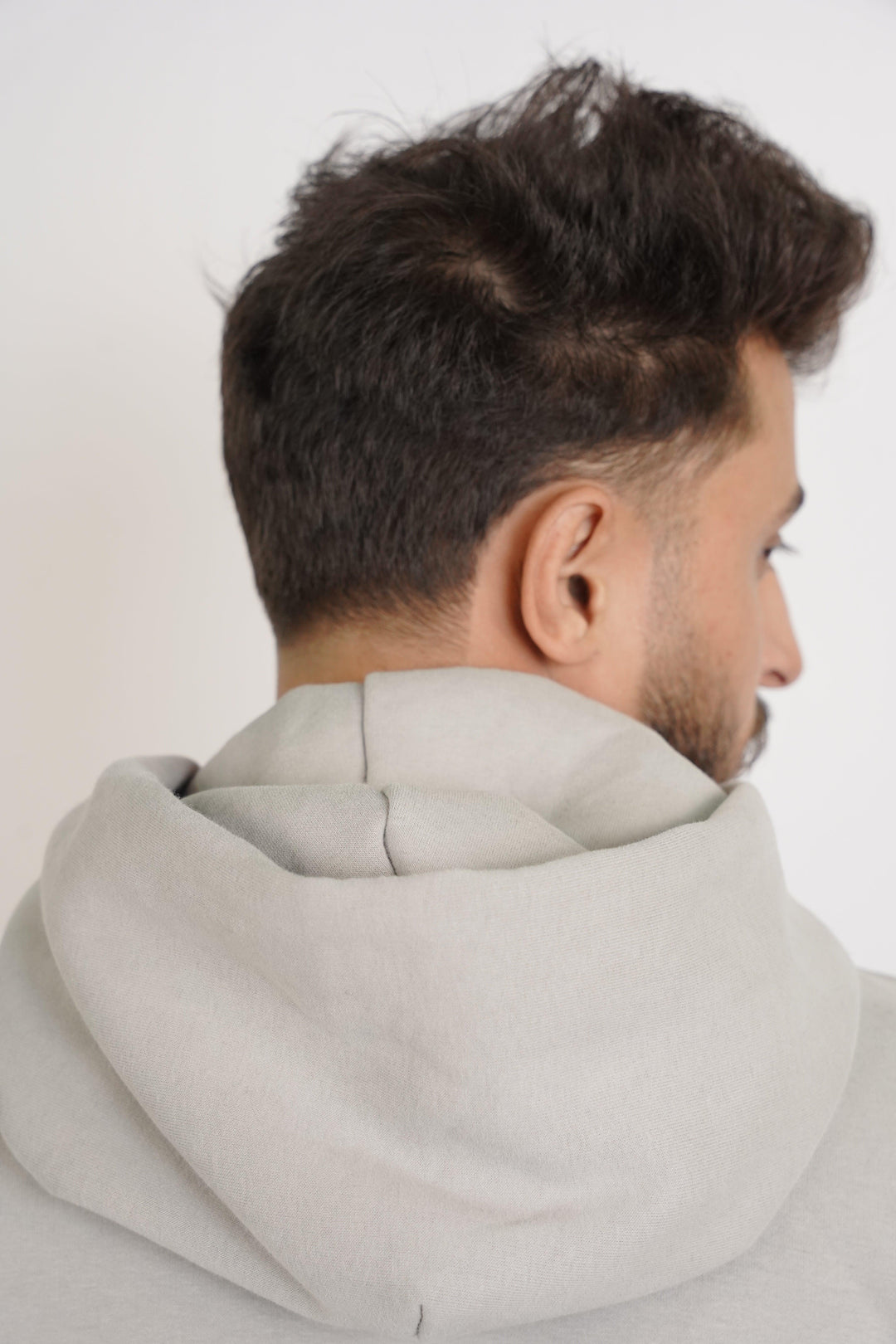 Premium Oversize Hoodie - Pastel Grey color - Zing Pakistan