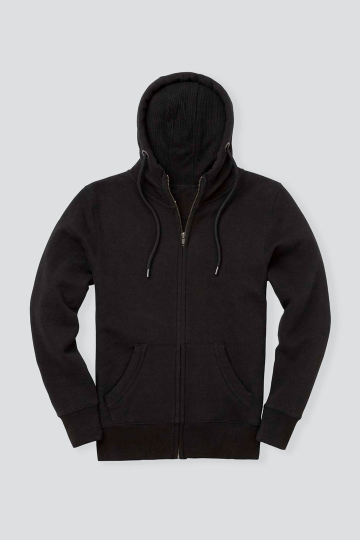 Ultra Premium Fit Zip Hoodie - Dusty Black Same Rope