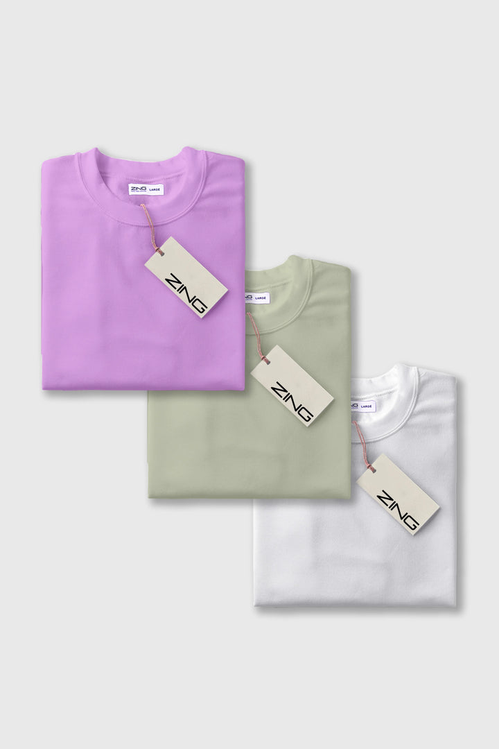 Pack of 3 T-shirt 001