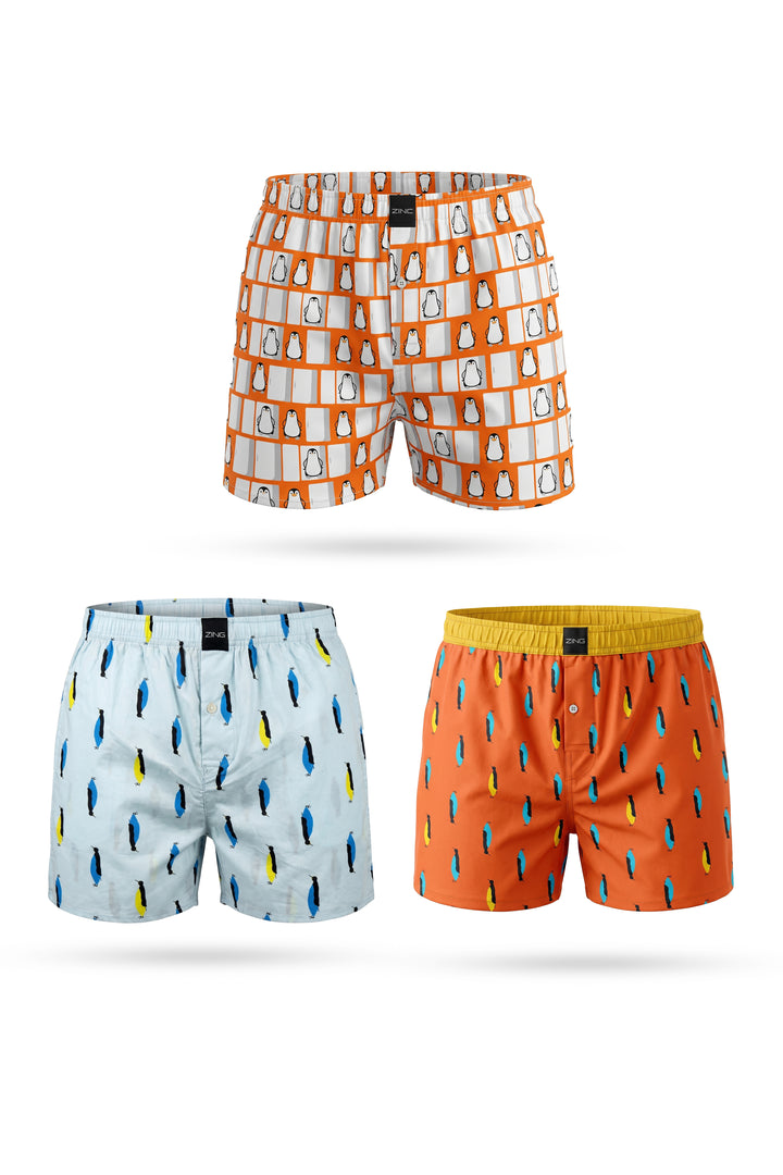 Pack of 3 - Penguine set