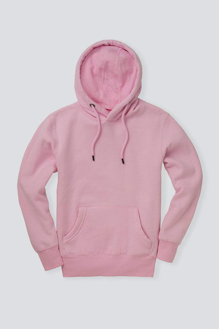 Ultra Premium Comfort Hoodie - Rose Pink Same Round Rope