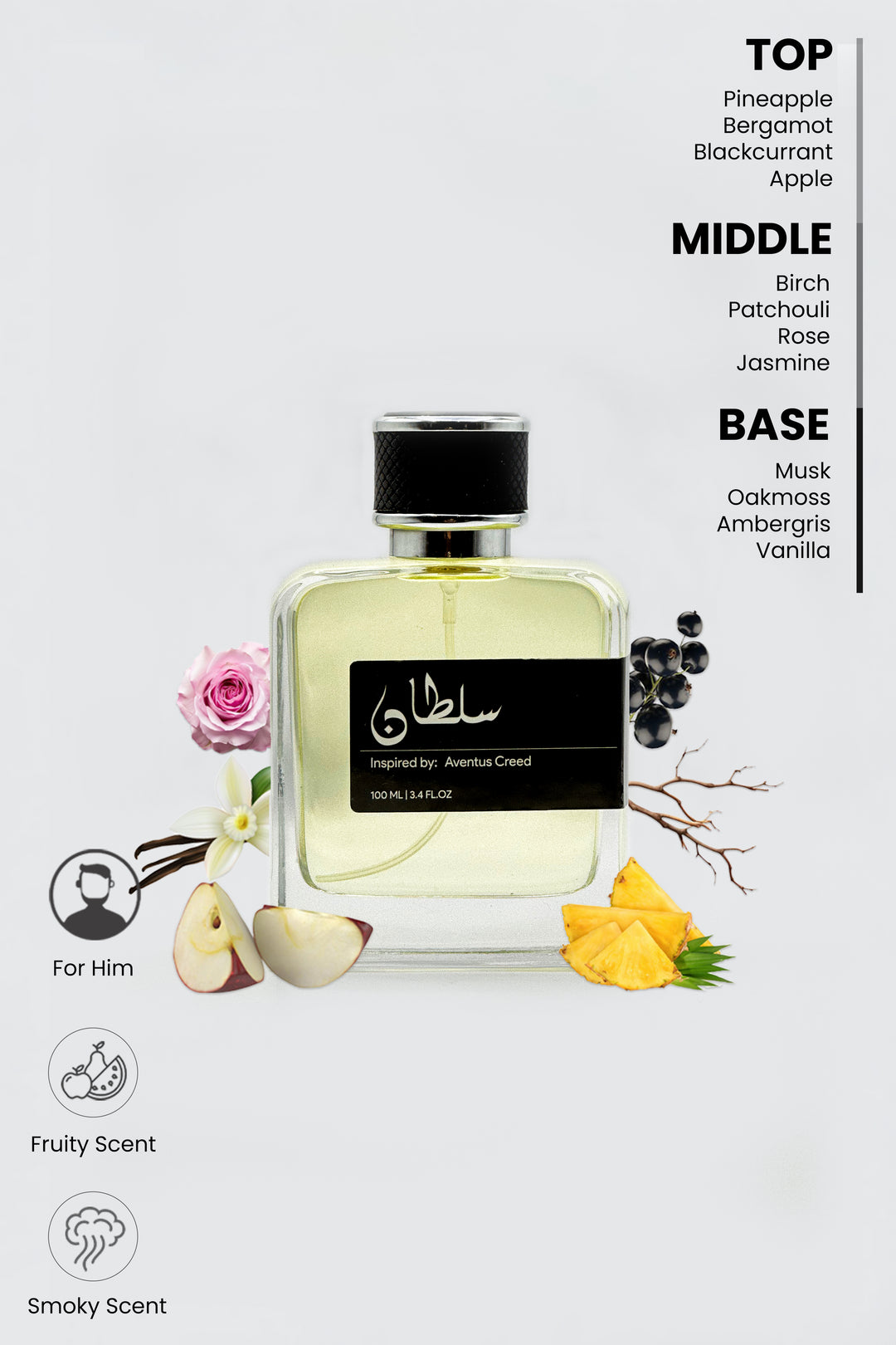 Sultan (سلطان) – Inspired by Aventus Creed